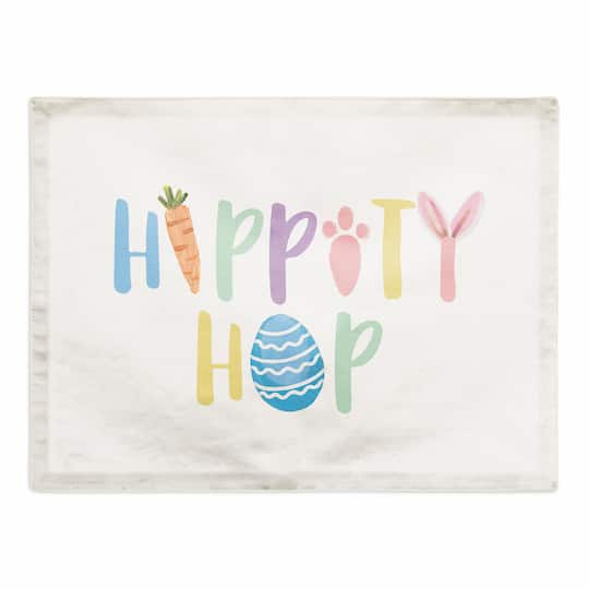 Hippity Hop 14" x 18" Poly Twill Placemat